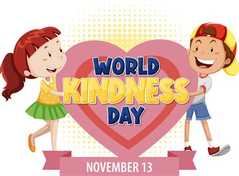 World Kindness Day Logo Concept 12723282 Vector Art at Vecteezy