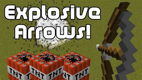 How To Make Exploding Arrows In Minecraft