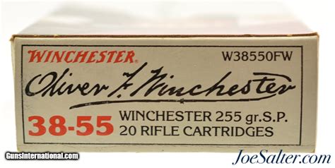 Oliver F Winchester Commemorative Ammo Full Box