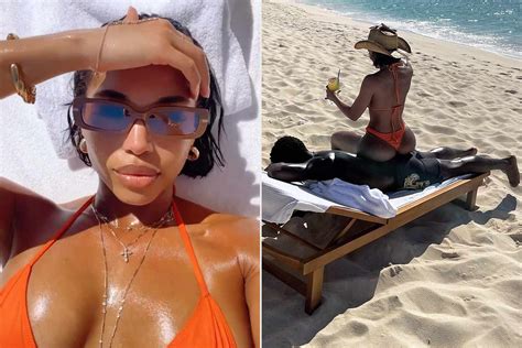 Lori Harvey Shares Sexy Pics From Romantic Vacation With Damson Idris