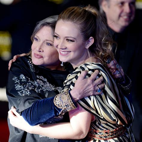 Billie Lourd talks about her mom Carrie Fisher in new ‘Star Wars ...