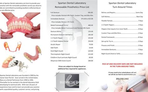 Removable Denture Lab By Spartan Dental Laboratory In Parkland Wa