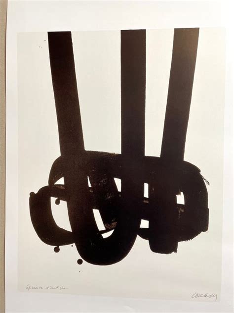 D Apr S Pierre Soulages Lithographie N Catawiki