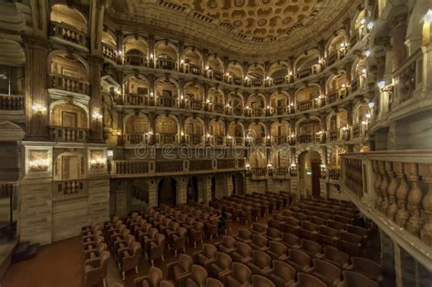 Teatro Bibiena In Mantua Italy Stock Image Image Of Antique