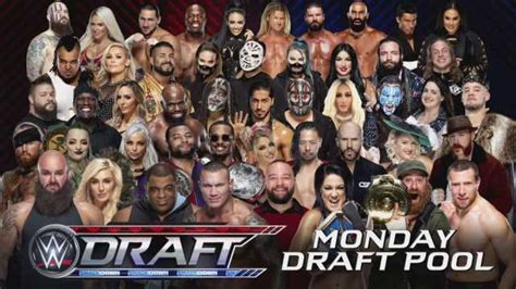 2020 Wwe Draft Raw And Smackdown Rosters Following Monday Night Raw