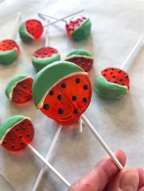 Homemade Hard Candy Lollipops