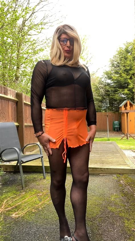 Amateur Crossdresser Kellycd In Sexy Black Seamless Hose Pics XHamster