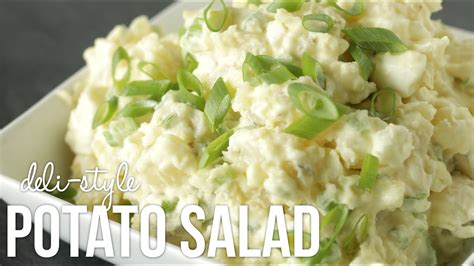 Homemade Deli Style Potato Salad Classic Country Style Recipe