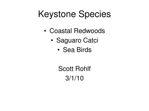 Ppt Keystone Species Powerpoint Presentation Free Download Id3139106