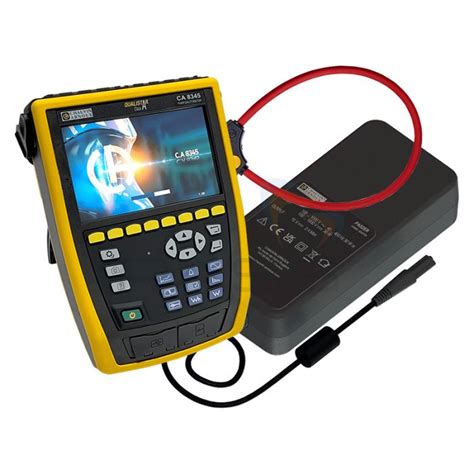 Chauvin Arnoux CA8345 Qualistar Class A 3 Phase Power Analyser With