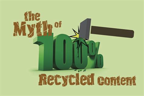 The Myth Of 100 Recycled Content Packaging Corporation Of America