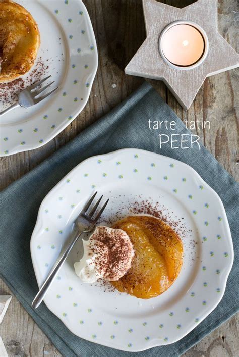 Tarte Tatin Met Peer Karamel En Mascarpone Creme Brenda Kookt