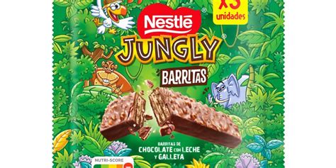 Nestlé Jungly revoluciona los snacks con sus nuevas barritas