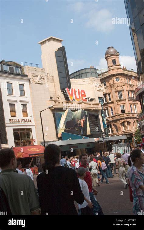 VUE Cinema in Leicester Square in Londons West End Stock Photo - Alamy