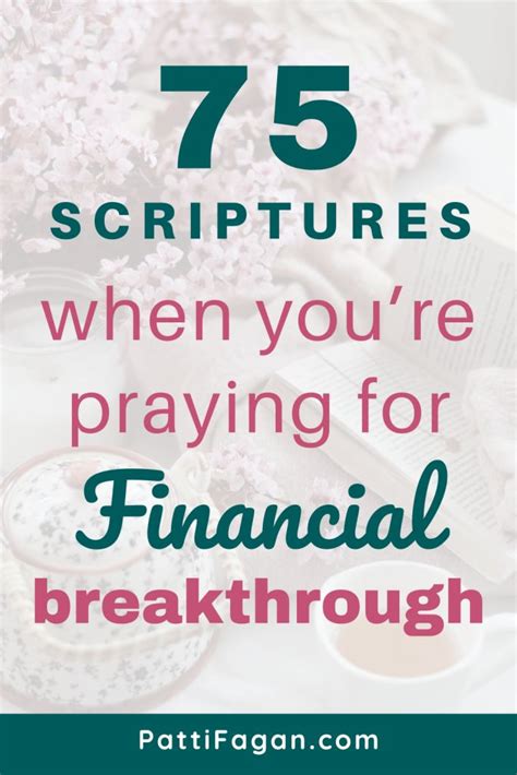 Praying For Financial Breakthrough Here Are 75 Powerful Scriptures