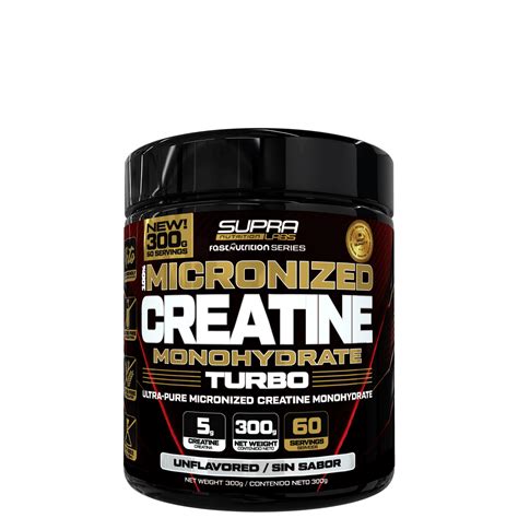 100 Creatine Micronized Turbo 300g Fastnutrition