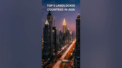 Top 5 LandLocked Countries In Asia #geography - YouTube