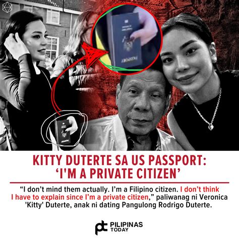 Wanna - Nanindigan ang anak ni dating pangulong Rodrigo Duterte na si