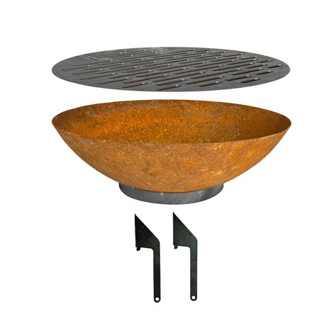 Wood Burning Fire Pits Customized Garden Corten Steel Metal Firepit