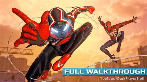 Spider Man Miles Morales Full Game Walkthrough Longplay 4K 60FPS