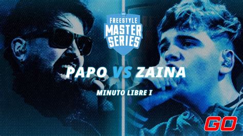 Papo Vs Zaina Primer Minuto De Sangre Remake Instrumental Fms