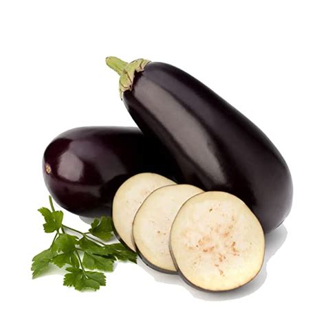 Brinjal Seeds Blackwhite Round Egg Plant Seeds Baingan Bataun