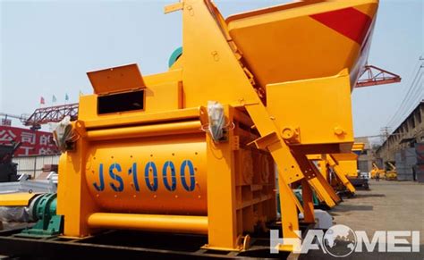Concrete Mixer 1 M3 Haomei Machinery