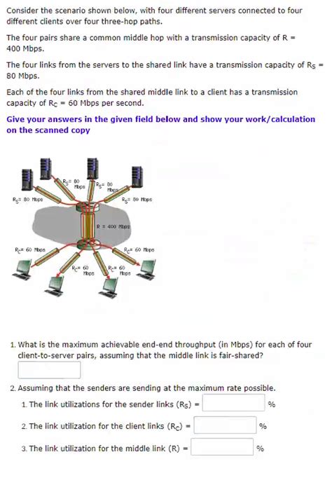 Solved Consider The Scenario Shown Below With Four Chegg