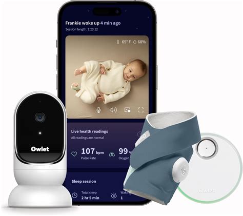 Owlet Dream Duo Smart Baby Monitor Fda Cleared Dream Sock Plus Owlet