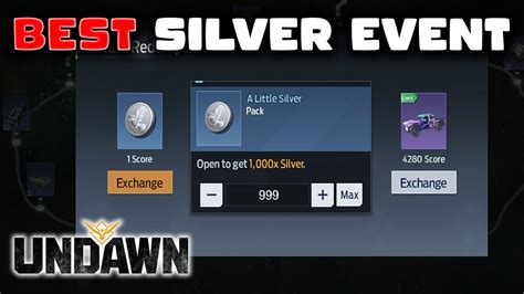 Best Event For Silver In Undawn Youtube