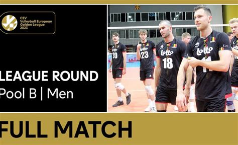 Live Belgium Vs Ukraine Cev Volleyball European Golden League 2023