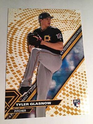 Topps High Tek Jumbo X Tyler Glasnow Pirates Rc Httg D