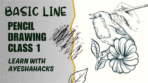 Drawing Class 1 Basic Line Drawing Tutorial Class 1 For Beginners