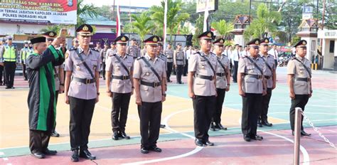 Pejabat Polres Inhil Mutasi Kabag Kasat Dan Kapolsek Jajaran Berikut