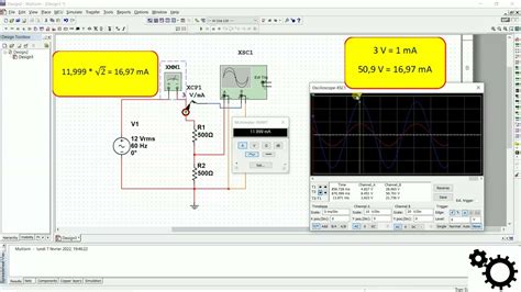 Multisim Mesurer Le Courant Avec L Oscilloscope Comment Mesurer Un Hot Sex Picture