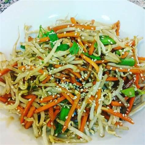 Bean Sprout Salad Just A Pinch Recipes