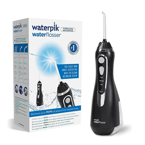 Waterpik Cordless Advanced Flosser Wp Black Green Dental