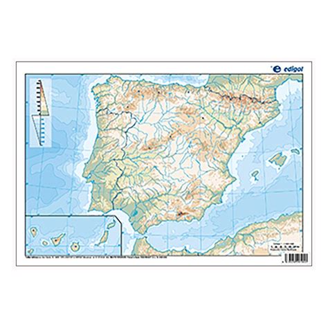 Álbumes Foto Mapa Fisico De España Mudo Para Imprimir En Blanco Y Negro