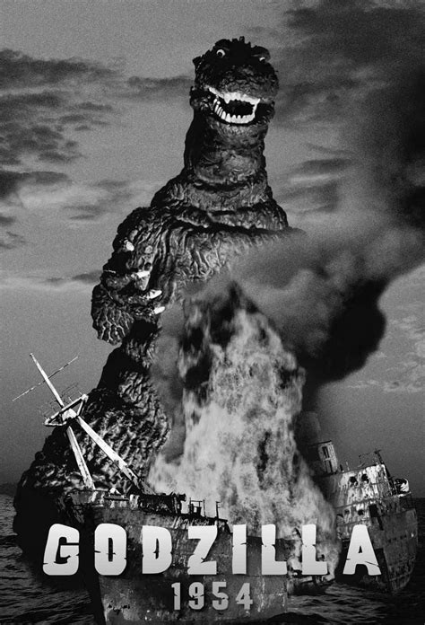 Godzilla 1954 Movie Poster