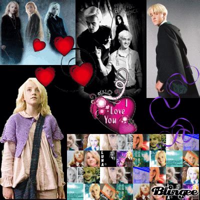 Luna Lovegood und Draco Malfoy Picture #106844724 | Blingee.com