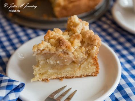 Kleiner Apfelkuchen Mit Butterstreuseln Rezept Kochbar De