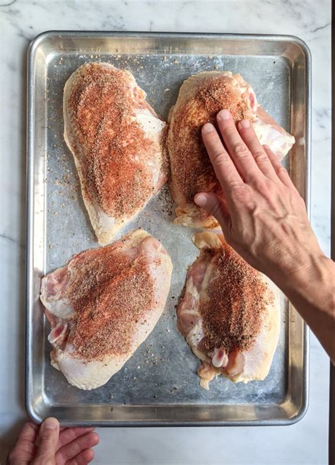 “split” Chicken Breasts Bone In Skin On Nourished Not Famished