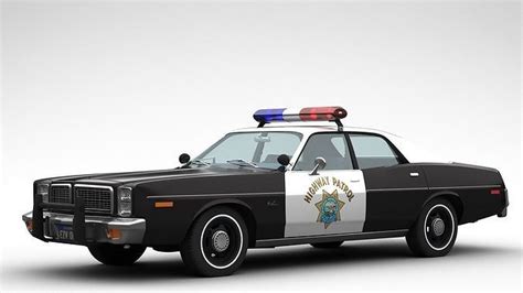 Dodge Monaco Police 1978 3D model | CGTrader