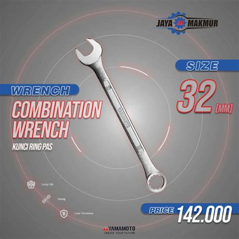 Jual Kunci Ring Pas Combination Wrench Yamamoto Mm Shopee Indonesia