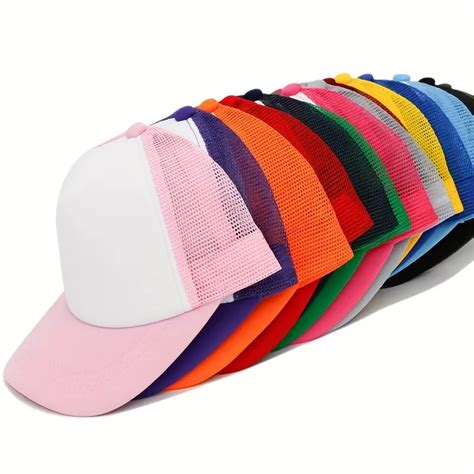 Sublimation Blank Bulk Snapback Mesh Baseball Trucker Caps