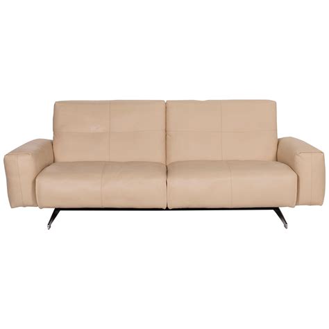 Rolf Benz Ego Sofa Set Cream 1x Three Seat 1x Two Seat Couch For Sale At 1stdibs