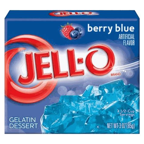 Jell O Berry Blue Épicerie Américaine Candy Dukes