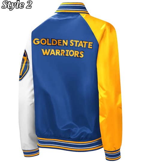 Starter Golden State Warriors Tri Color Jacket Jackets Creator