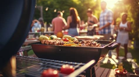 Free Photo People Enjoying Mexican Barbecue