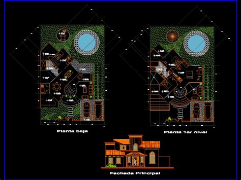 Projeto De Casa Residencial Em AutoCAD CAD 254 19 KB Bibliocad